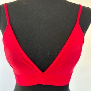 NWT Pepper Ultra Fine Bralette Red Size Medium